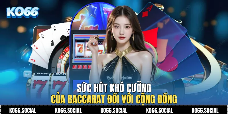 Sức hút khó cưỡng của Baccarat đối với cộng đồng