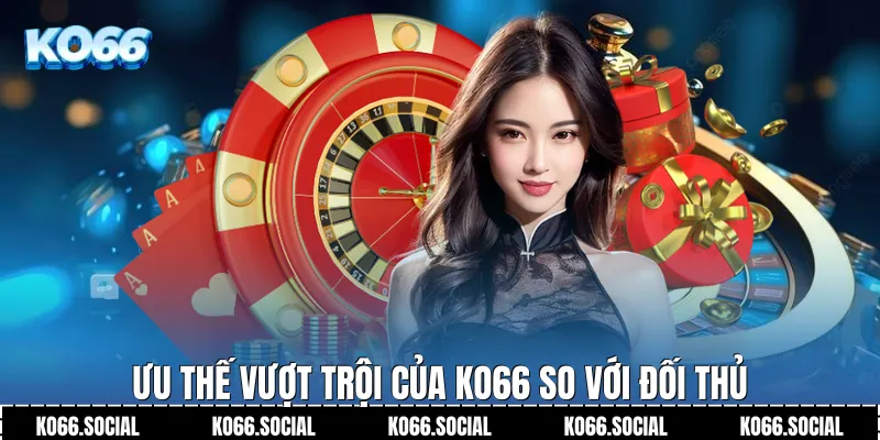Ưu thế vượt trội của Ko66 so với đối thủ